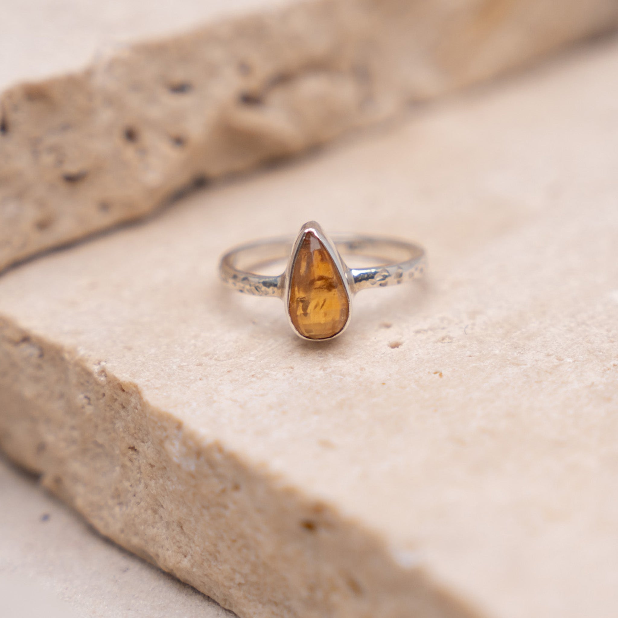 Dazzling shops Citrine Ring